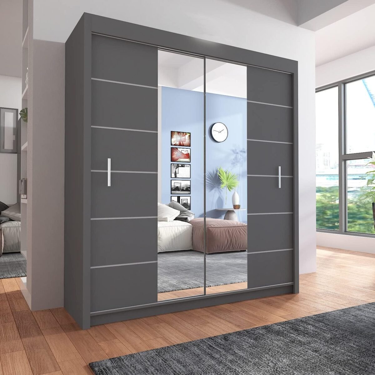 Oslo Wardrobe 180cm - Image 2