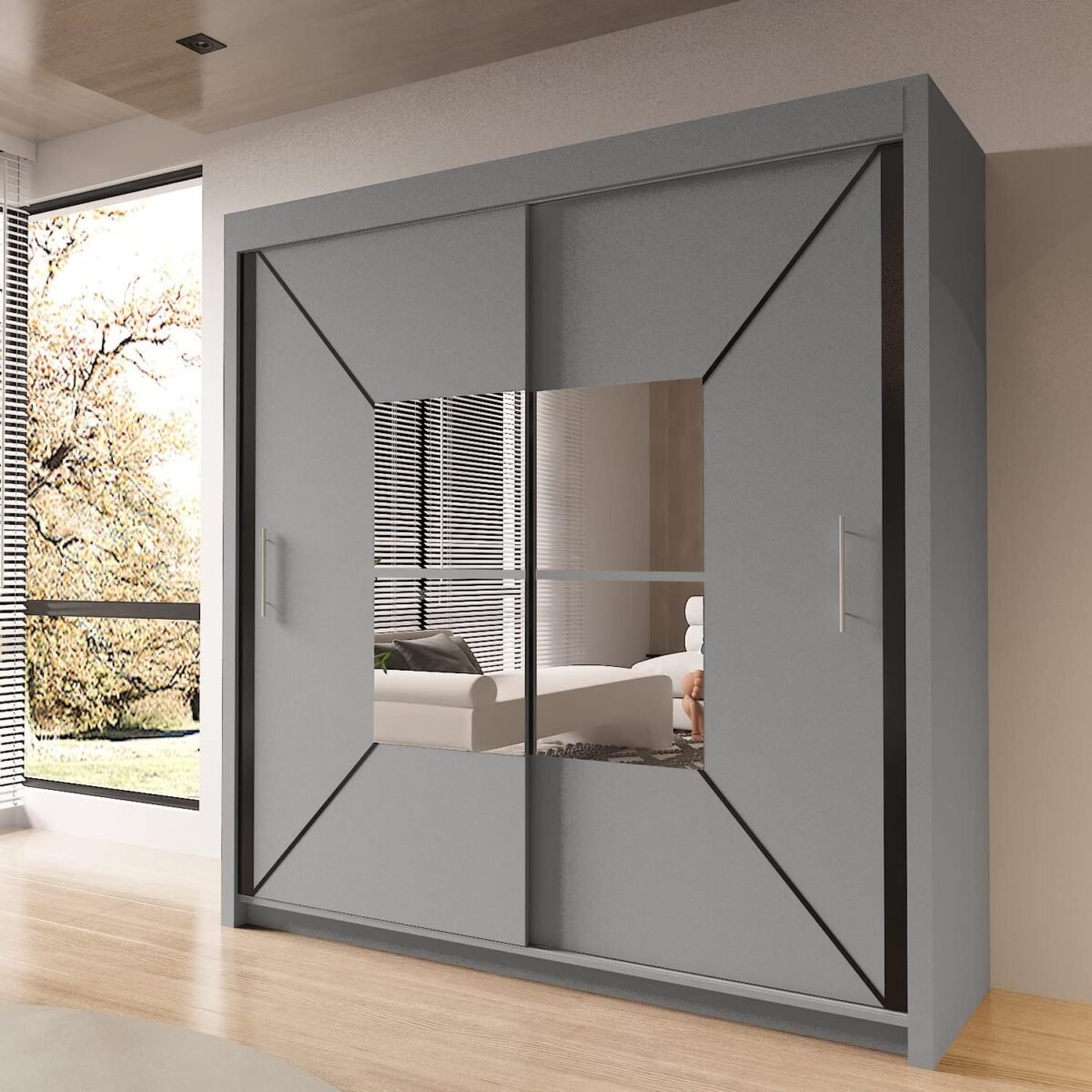 Nicole Wardrobe 180 cm - Image 2